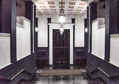 Interior event space at Highlands Event Center Denver