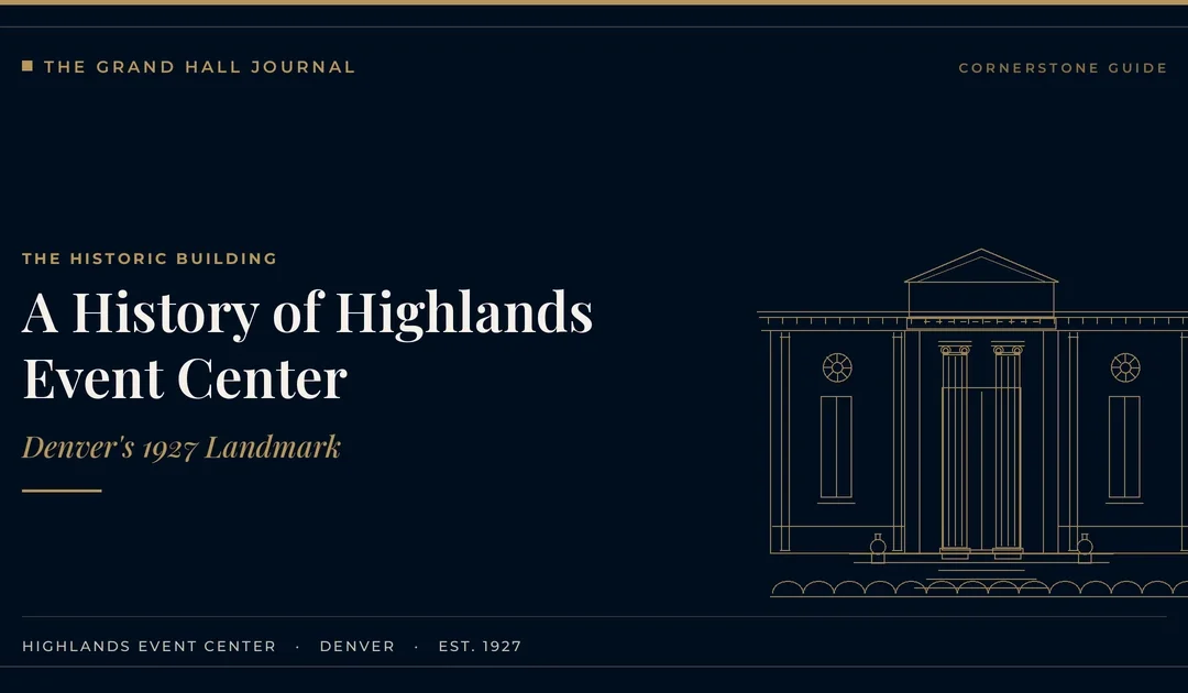 A History of Highlands Event Center: Denver’s 1927 Landmark